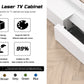 PerfecTisan  Laser TV Cabinet 100/120inch Smart Invisible Home Cinema Cabinet for UST Laser 4K Projector